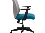 ΚΑΡΕΚΛΑ ΓΡΑΦΕΙΟΥ SUPERIOR ΜΠΛΕ-ΓΚΡΙ HM1170.08 65x62x100 εκ.