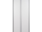 ΝΤΟΥΛΑΠΑ ΣΥΡΟΜΕΝΗ ADLER ΜΕΛΑΜΙΝΗΣ 90x45x210Yεκ. ΛΕΥΚΗ 2ΦΥΛΛΗ HM2436.03