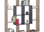 ΒΙΒΛΙΟΘΗΚΗ BRODY HM8771.02 136X22X136 ΓΚΡΙ