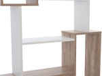 ΒΙΒΛΙΟΘΗΚΗ SHAY HM8768.01 85X22X140 ΛΕΥΚΟ