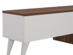 ΣΥΝΘΕΣΗ ΤΗΛΕΟΡΑΣΗΣ RONALD ΚΑΡΥΔΙ-ΛΕΥΚΟ HM9141 180x30x40 εκ.