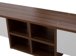 ΣΥΝΘΕΣΗ ΤΗΛΕΟΡΑΣΗΣ RONALD ΚΑΡΥΔΙ-ΛΕΥΚΟ HM9141 180x30x40 εκ.