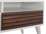ΕΠΙΠΛΟ ΤΗΛΕΟΡΑΣΗΣ KASHTON ΚΑΡΥΔΙ-ΛΕΥΚΟ HM9151 139x35x46 εκ.