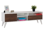 ΕΠΙΠΛΟ ΤΗΛΕΟΡΑΣΗΣ KASHTON ΚΑΡΥΔΙ-ΛΕΥΚΟ HM9151 139x35x46 εκ.