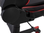 ΚΑΡΕΚΛΑ ΓΡΑΦΕΙΟΥ GAMING DOCKS HM1162.01 ΜΑΥΡΟ ΚΟΚΚΙΝΟ PU 67x70x130 εκ.