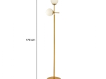 ΦΩΤΙΣΤΙΚΟ ΔΑΠΕΔΟΥ ΜΕΤΑΛΛΙΚΟ ΧΡΥΣΟ HM7431.02  30x170cm