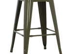 ΣΚΑΜΠΟ ΜΕΣΑΙΟΥ ΥΨΟΥΣ ΜΕΤΑΛΛΙΚΟ HM8573.03 MELITA ΣΕ DARK OLIVE GREEN 43x43x67Yεκ.