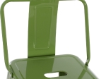 ΣΚΑΜΠΟ BAR ΜΕΤΑΛΛΙΚΟ MELITA ME ΠΛΑΤΗ ΣΕ LIGHT OLIVE GREEN HM8643.13 43Χ43Χ100εκ.