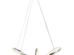 ΦΩΤΙΣΤΙΚΟ ΟΡΟΦΗΣ ΧΡΩΜΙΟΥ LED HM7522.01 52x28x66 εκ. ΑΣΗΜΙ