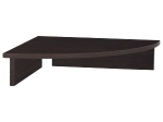 ΒΑΣΗ ΟΘΟΝΗΣ DEVON ΓΡΑΦΕΙΟΥ ΤΡΙΓΩΝΗ ΒΕΓΓΕ HM2451.02 50x50x11.6Υ εκ.
