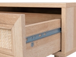 ΤΡΑΠΕΖΙ ΣΑΛΟΝΙΟΥ COLM ΜΕ ΣΧΕΔΙΟ RATTAN HM9224 110x59x39,5 εκ.