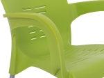 ΠΟΛΥΘΡΟΝΑ ΠΟΛΥΠΡΟΠΥΛΕΝΙΟΥ RECYCLED HM5592.17 ΠΡΑΣΙΝΟ ΧΡΩΜΑ 59,5x59x81 εκ.