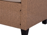 ΣΕΤ ΣΑΛΟΝΙ ΔΕΞΙΑ ΓΩΝΙΑ ΜΕ ΚΑΦΕ WICKER HM5756.02