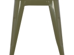 ΣΚΑΜΠΩ ΜΕΤΑΛΛΙΚΟ HM0096.13 MELITA ΣΕ DARK OLIVE GREEN 39x39x46 εκ.