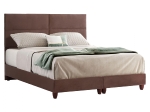 ΚΡΕΒΑΤΙ MILO ΑΠΟ ΚΑΦΕ ΒΕΛΟΥΔΟ HM616.02 ΓΙΑ ΣΤΡΩΜΑ 160x200 EK.
