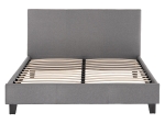 ΚΡΕΒΑΤΙ BECCA ΑΠΟ ΥΦΑΣΜΑ ΓΚΡΙ HM553.11 ΓΙΑ ΣΤΡΩΜΑ 150x200 EK.