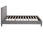 ΚΡΕΒΑΤΙ BECCA ΑΠΟ ΥΦΑΣΜΑ ΓΚΡΙ HM553.11 ΓΙΑ ΣΤΡΩΜΑ 150x200 EK.
