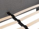 ΚΡΕΒΑΤΙ BECCA ΑΠΟ ΥΦΑΣΜΑ ΓΚΡΙ HM553.11 ΓΙΑ ΣΤΡΩΜΑ 150x200 EK.