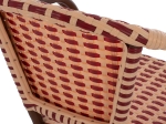 ΠΟΛΥΘΡΟΝΑ ΑΛΟΥΜΙΝΙΟΥ BAMBOO LOOK ΣΕ ΜΠΕΖ ΚΑΙ ΚΟΚΚΙΝΟ HM5818.01 54x56x80 εκ.
