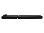 ΜΑΞΙΛΑΡΙ ΞΑΠΛΩΣΤΡΑΣ TEXTILENE 600gr/m2 2X1 SIFNOΜΑΥΡΟ HM11237.05T 194x70x11 εκ.