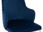 ΠΟΛΥΘΡΟΝΑ SOLANA HM9275.08 ΑΠΟ ΜΠΛΕ ΒΕΛΟΥΔΟ ΜΕ ΜΕΤΑΛΛΙΚΑ ΧΡΥΣΑ ΠΟΔΙΑ 54x63x87Υ εκ.