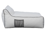 ΠΟΥΦ ZAFER HM5772.01 ΜΕ TEXTILINE ΛΕΥΚΟ ΚΑΙ ΜΑΥΡΟ ΡΕΛΙ 88x128x40-60Υ εκ. Β ΔΙΑΛΟΓΗΣ