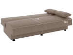 ΚΑΝΑΠΕΣ ΚΡΕΒΑΤΙ ANDRI ΤΡΙΘΕΣΙΟΣ ΜΠΕΖ HM3239.04 180x72x77Υ εκ.