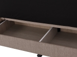 ΚΑΝΑΠΕΣ ΚΡΕΒΑΤΙ ANDRI ΤΡΙΘΕΣΙΟΣ ΜΠΕΖ HM3239.04 180x72x77Υ εκ.
