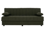 ΚΑΝΑΠΕΣ ΚΡΕΒΑΤΙ ANDRI ΤΡΙΘΕΣΙΟΣ DARK OLIVE HM3239.05 180x72x77 εκ.
