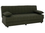 ΚΑΝΑΠΕΣ ΚΡΕΒΑΤΙ ANDRI ΤΡΙΘΕΣΙΟΣ DARK OLIVE HM3239.05 180x72x77 εκ.