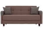 ΚΑΝΑΠΕΣ ΚΡΕΒΑΤΙ ΔΙΘΕΣΙΟΣ SANNA HM3246.01 ΜΠΕΖ 140x82x86 εκ.