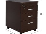 ΣΕΤ ΓΡΑΦΕΙΟΥ 3ΤΜΧ ΣΕ ΧΡΩΜΑ WENGE HM10205.02L