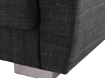 ΚΑΝΑΠΕΣ ΚΡΕΒΑΤΙ POLYA ΤΡΙΘΕΣΙΟΣ HM3240.03 ΓΚΡΙ 215x80x77Υ εκ.