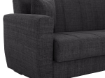 ΚΑΝΑΠΕΣ ΚΡΕΒΑΤΙ POLYA ΤΡΙΘΕΣΙΟΣ HM3240.03 ΓΚΡΙ 215x80x77Υ εκ.