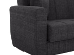 ΚΑΝΑΠΕΣ ΚΡΕΒΑΤΙ POLYA ΔΙΘΕΣΙΟΣ ΓΚΡΙ HM3241.03 150x84x88 εκ.