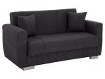ΚΑΝΑΠΕΣ ΚΡΕΒΑΤΙ POLYA ΔΙΘΕΣΙΟΣ ΓΚΡΙ HM3241.03 150x84x88 εκ.