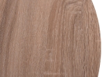 ΤΡΑΠΕΖΙ ADELAIDE ΜΕ ΜDF ΕΠΙΦΑΝΕΙΑ SONAMA & ΜΕΤΑΛΛΙΚΑ ΠΟΔΙΑ HM8743.01 Φ80Χ75 εκ.