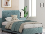 ΚΡΕΒΑΤΙ DOLORES LIGHT GREEN HM648.27 ΓΙΑ ΣΤΡΩΜΑ 120x200 εκ.