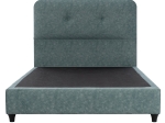 ΚΡΕΒΑΤΙ DOLORES LIGHT GREEN HM648.27 ΓΙΑ ΣΤΡΩΜΑ 120x200 εκ.