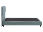 ΚΡΕΒΑΤΙ DOLORES LIGHT GREEN HM648.27 ΓΙΑ ΣΤΡΩΜΑ 120x200 εκ.