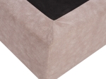 ΚΡΕΒΑΤΙ HM648.22 DOLORES, ΜΠΕΖ ΥΦΑΣΜΑ τ.NUBUCK, 120x200 εκ.