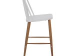 ΣΚΑΜΠΟ ΜΠΑΡ VANESSA HM9300.01 ΛΕΥΚΟ ΜΕΣΑΙΟΥ ΥΨΟΥΣ 43x45x97Υεκ.