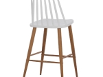 ΣΚΑΜΠΟ ΜΠΑΡ VANESSA HM9300.01 ΛΕΥΚΟ ΜΕΣΑΙΟΥ ΥΨΟΥΣ 43x45x97Υεκ.