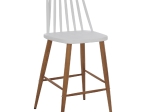 ΣΚΑΜΠΟ ΜΠΑΡ VANESSA HM9300.01 ΛΕΥΚΟ ΜΕΣΑΙΟΥ ΥΨΟΥΣ 43x45x97Υεκ.