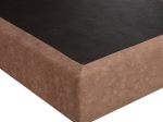 ΚΡΕΒΑΤΙ ALBA ΚΑΦΕ τ.NUBUCK HM636.21 ΓΙΑ ΣΤΡΩΜΑ 150x200 εκ.