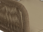 ΠΟΛΥΘΡΟΝΑ ΑΛΟΥΜΙΝΙΟΥ HM5855.01 ΛΕΥΚΟ ΜΕ ΣΧΟΙΝΙ WICKER PE ΜΠΕΖ 56x66x82 εκ.