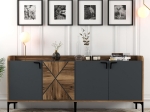 ΜΠΟΥΦΕΣ ΜΕΛΑΜΙΝΗΣ ΚΑΡΥΔΙ ΚΑΙ ΑΝΘΡΑΚΙ 180x35x78Yεκ. HM9433.01