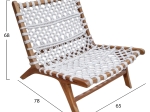 ΠΟΛΥΘΡΟΝΑ ANTIB HM9466.01 ΤΕΑΚ ΞΥΛΟ NYLON ΣΧΟΙΝΙ ΛΕΥΚΟ 65x77x68Υεκ.