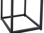 ΖΙΓΚΟΝ GRELAY 2 ΤΕΜ MDF ΟΨΗ ΜΑΡΜΑΡΟΥ & ΜΕΤΑΛΛΟ HM8762.13 45Χ45Χ50εκ. & 37Χ37Χ43 εκ.