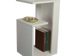 ΒΟΗΘΗΤΙΚΟ ΤΡΑΠΕΖΙ DAWN ΜΕΛΑΜΙΝΗΣ ΛΕΥΚΟ 35X29,5X60Yεκ.HM8880.11